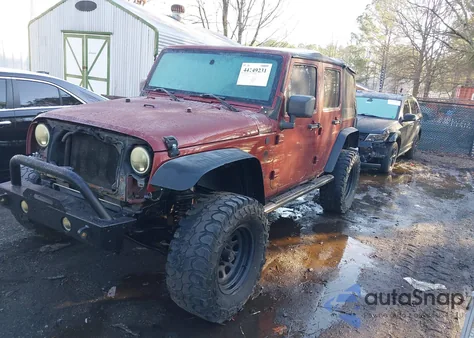 2010 Jeep Wrangler Unlimited Sport из США, поврежденный, VIN 1J4BA3H11AL119643